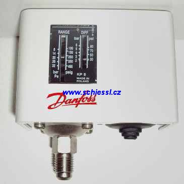 více o produktu - Presostat kombinovaný KP15, 060-124166,  Danfoss